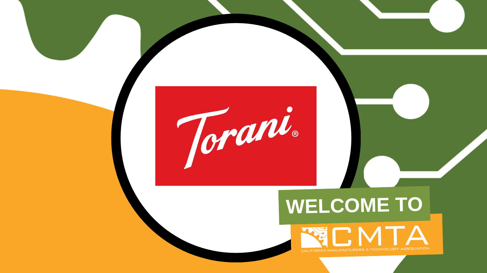 Torani Welcome Graphic